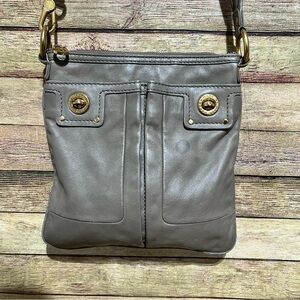 Marc By Marc Jacobs Grey Leather Crossbody